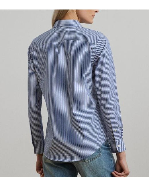Ralph Lauren Blue Striped Shirt