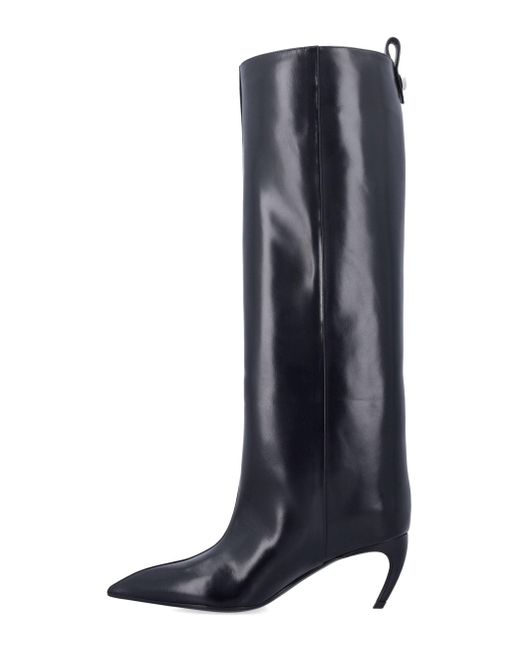 The Attico Blue Der Attico Flat Shoes schwarz