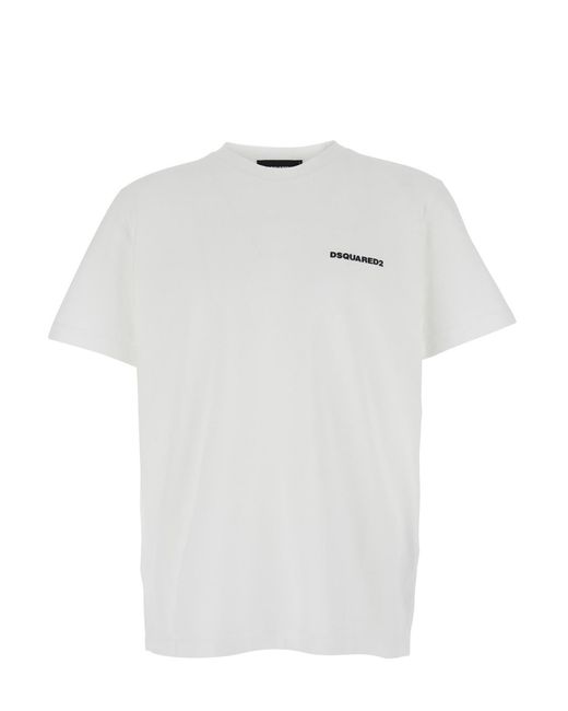 DSquared² T Shirts En Polos Wit in het White voor heren
