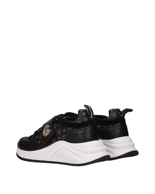 Pollini Black Sneakers Donna Pvc Nero