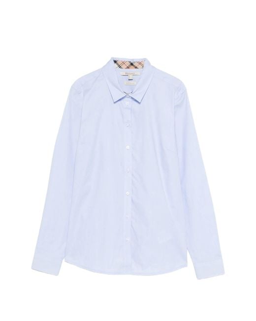 Barbour White Derwent Shirt