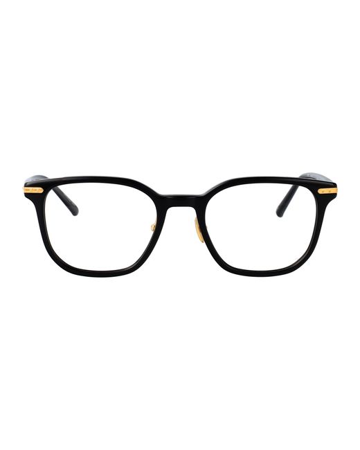 Linda Farrow Black Yellowgold/ Acetate Glasses