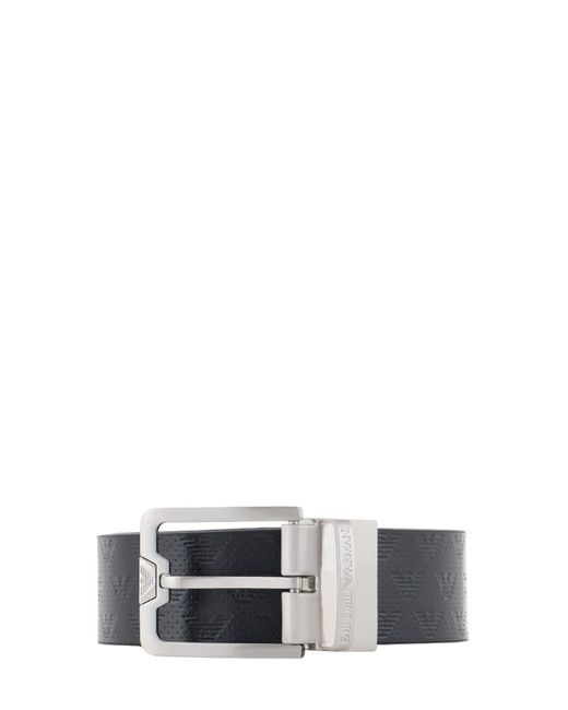 Emporio Armani White Belts for men