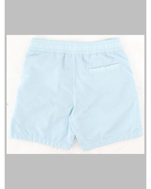 Stone Island Blue Mini Bermuda Shorts For Boys