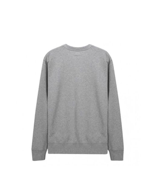 Alexander McQueen Sweatshirt Met Bedrukt Logo in het Gray voor heren