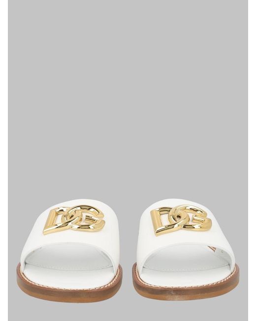 Dolce & Gabbana Metallic Girls' Mini Chic Flats