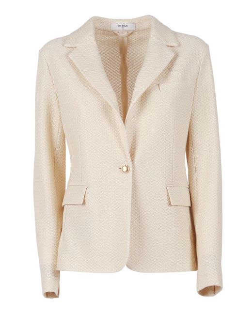 Circolo 1901 Natural Slim Fit Cotone