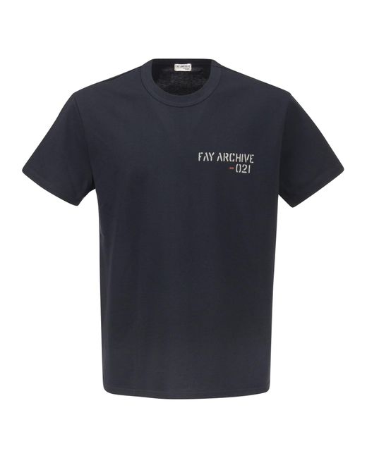 Fay Blue Archive T Shirt for men