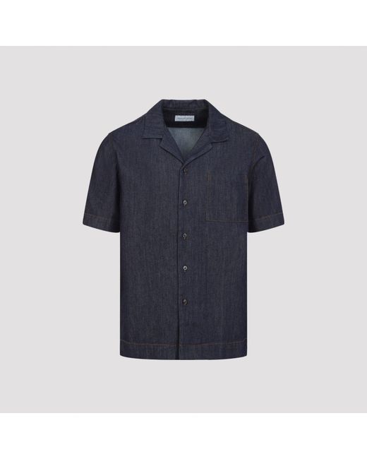 Dries Van Noten Carltone Overhemd in het Blue