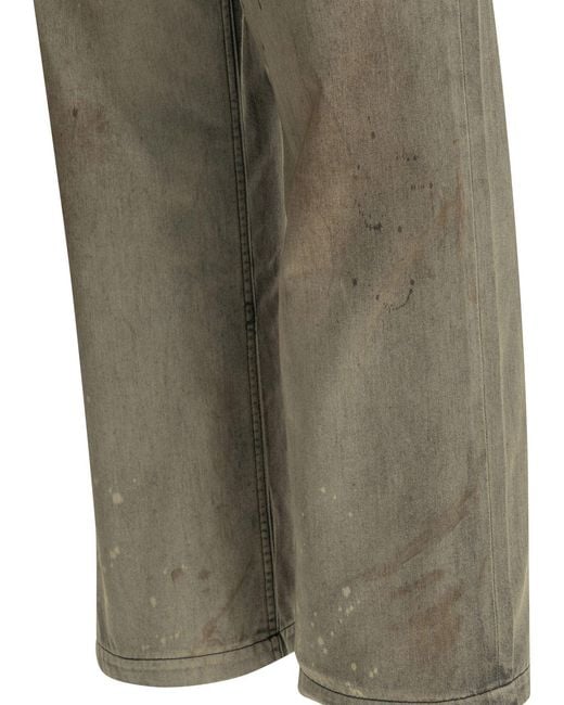 Our Legacy Gray Unsere Legacy-Freizeithose "Rig Chino".