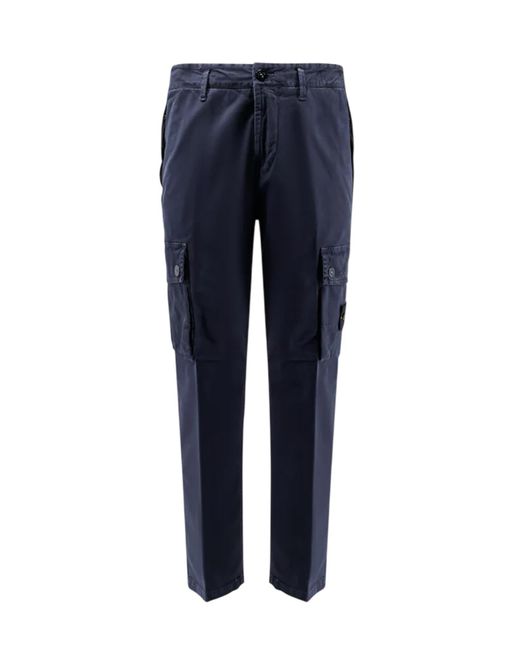 Stone Island Stenen Eilandbroek Blauw in het Blue