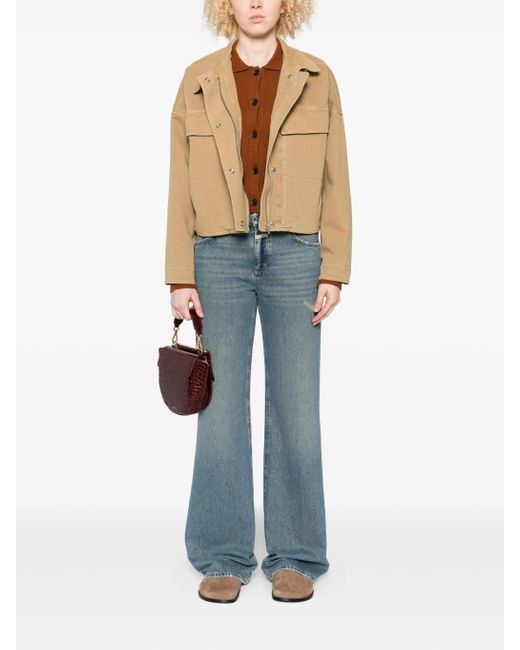 Closed Natural Signature Jacket