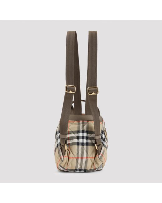 Burberry Multicolor Mini Check Backpack