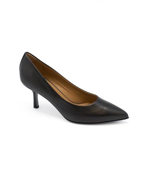 Walter Steiger Black Leather Pumps