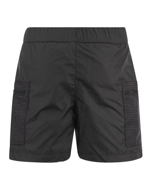 The North Face Gray Convin Shorts In Breathable Fabric