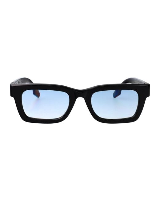Vision Of Super Blue Squared Sunglasses Vs0001 Sun 002