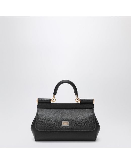 Dolce & Gabbana Black Dolce&Gabbana Small Sicily Hand Bag