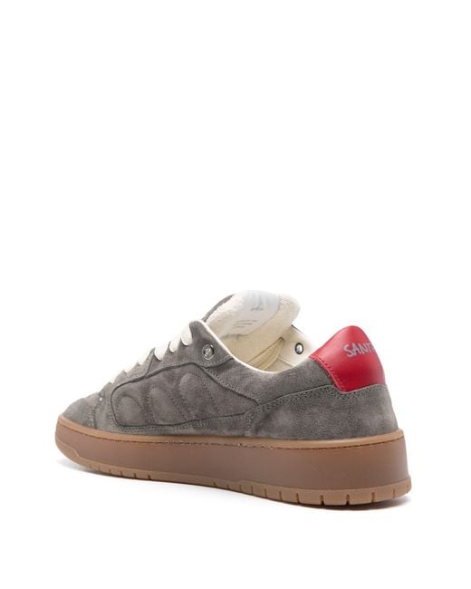 Santha Brown Suede Santha Sneakers for men