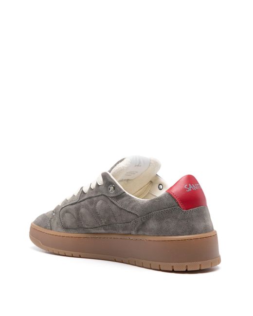 Santha 2 Suede in het Brown voor heren