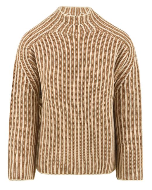 Aspesi Brown Pullover Kamel