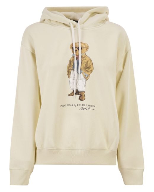 Polo Ralph Lauren Natural Polo Bear Hoodie