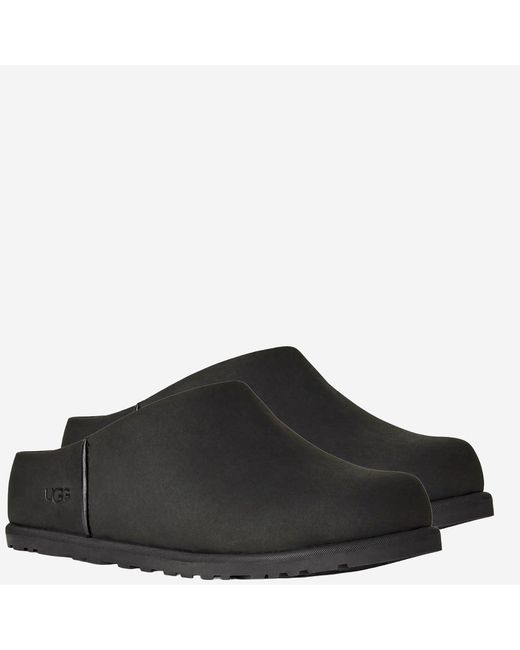 Ugg Black Otzo Lederclogs