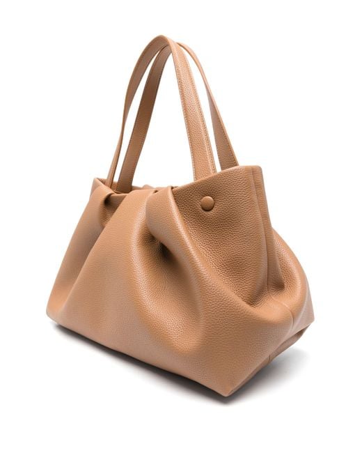 THEMOIRÈ Natural Athena Camel Tote Bag