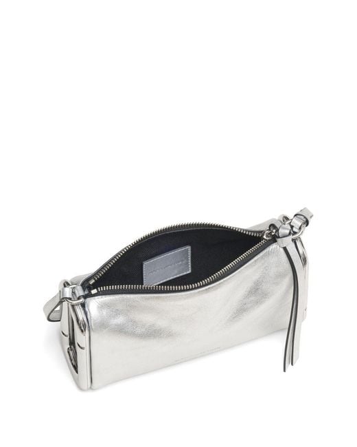 Marc Jacobs White Scene Small Leather Shoulder Bag