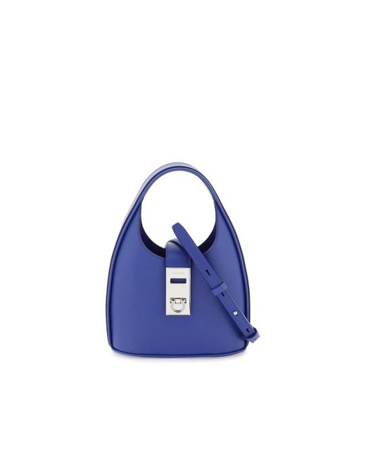 Ferragamo Mini Hobo Bag in het Blue