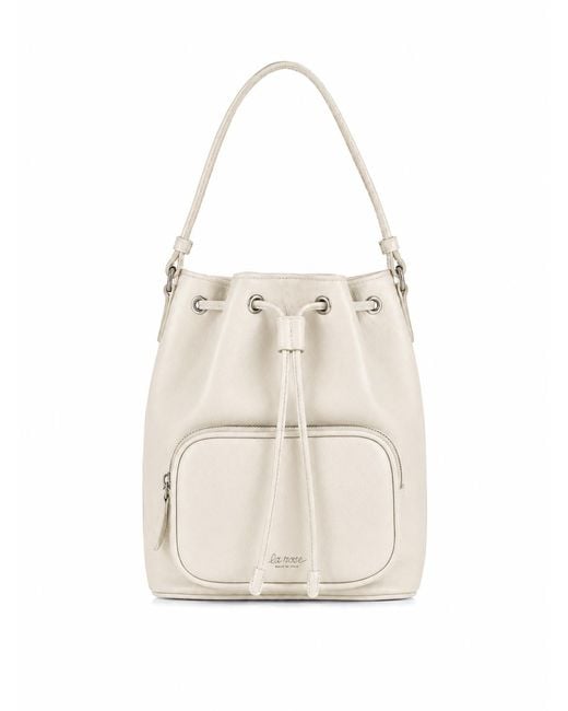 Borsa A Tracolla di LA ROSE in Gray
