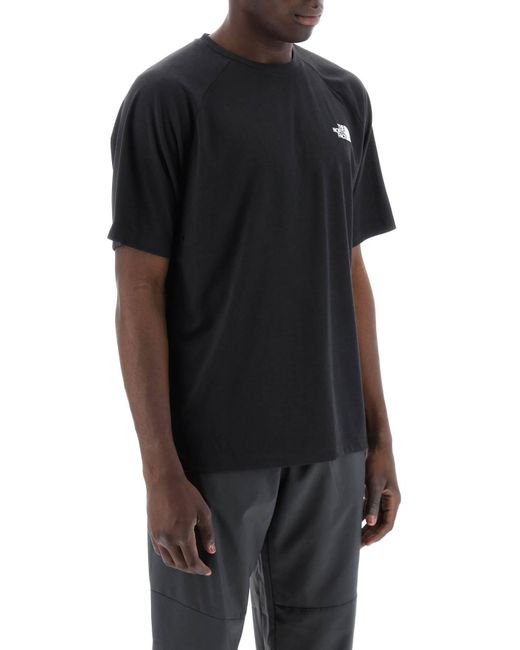The North Face Black Die North Face Raglan Foundation t