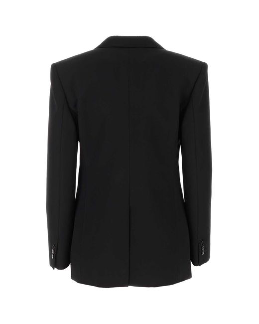 Givenchy Black Wool Blend Blazer