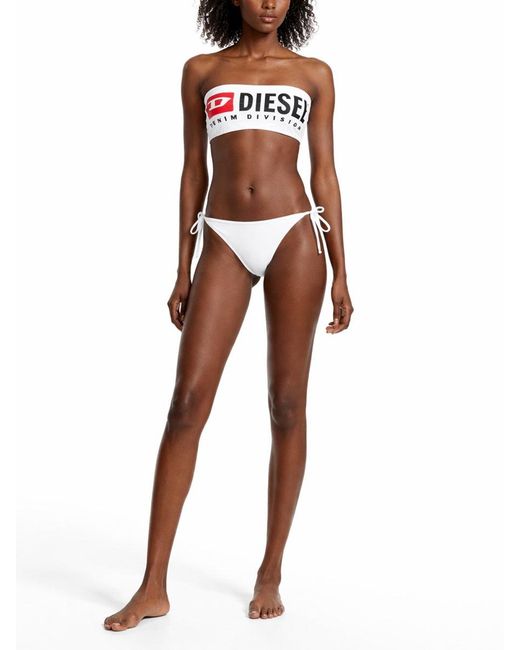 DIESEL Red Bryna Bikini Top
