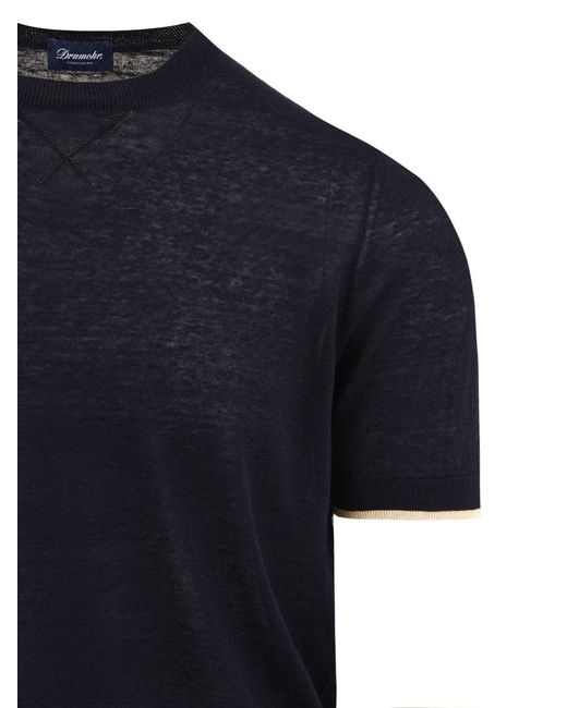 Drumohr Blue Sweaters for men