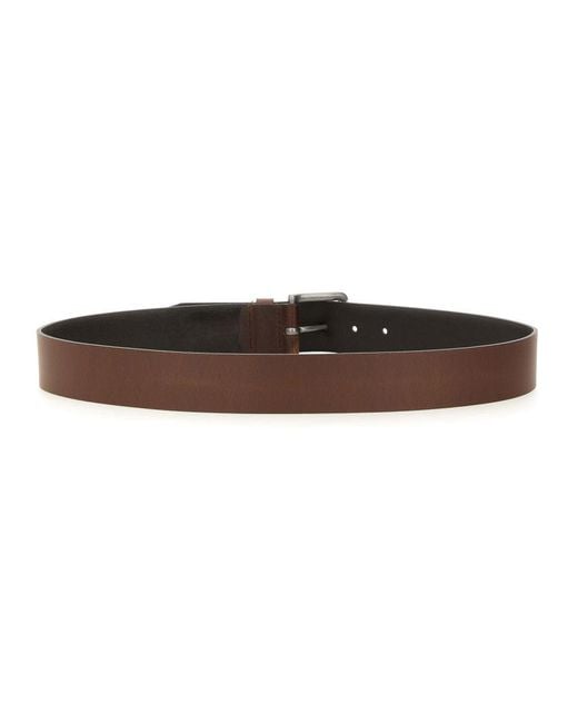 Boss Brown Belt With Buckle