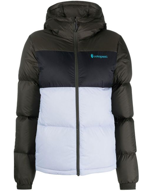 COTOPAXI Black Solazo mit Kapuze -Down -Jacke w