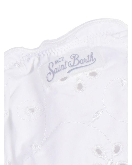Mc2 Saint Barth White Cric Sangallo Flower Embry 01