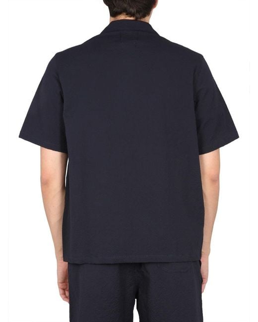 Howlin' By Morrison Blue Cocktail Shirt for men