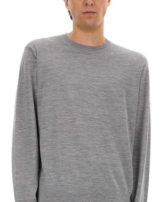 Theory Gray Wool Jersey for men
