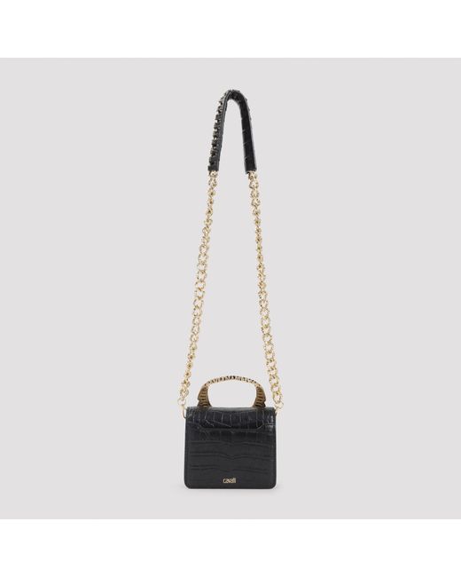 Roberto Cavalli White Roar Small Flap Shoulder Bag