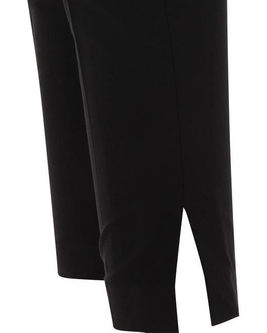 Pantalones de capri con monili Brunello Cucinelli de color Black