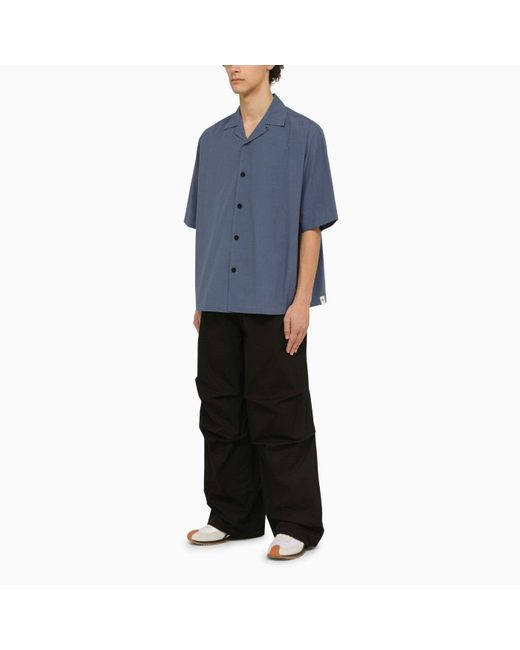 Jil Sander Short Sleeve Shirt J+ French Blue for Men | Lyst