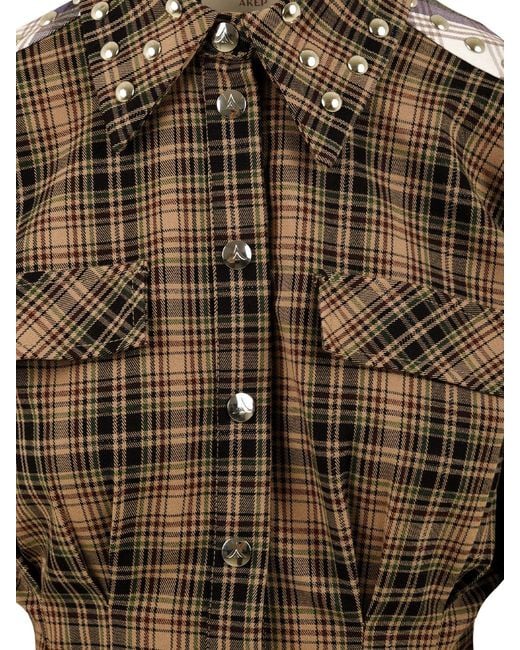 Akep Brown Shirts Multi Colour