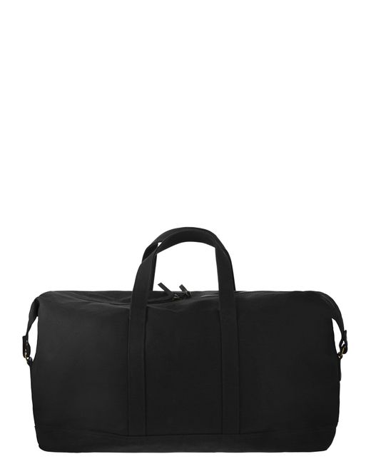 Bolsa de lona de algodón con logotipo bordado Polo Ralph Lauren de hombre de color Black
