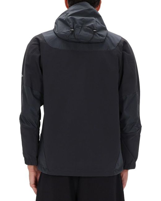 And Wander Blue Nylon Jacket for men