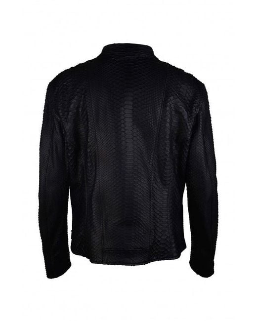 Philipp Plein Biker Jacket in het Black