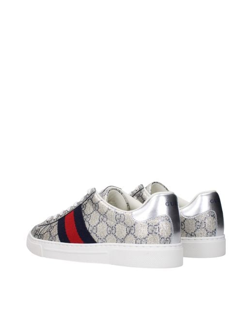 Gucci Multicolor Sneakers Ace Fabric for men