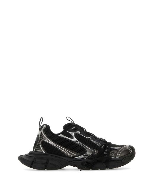 Balenciaga Black Two-tone Mesh And Rubber 3xl Sneakers for men