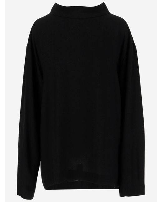 Camicia Con Viscosa di Carven in Black