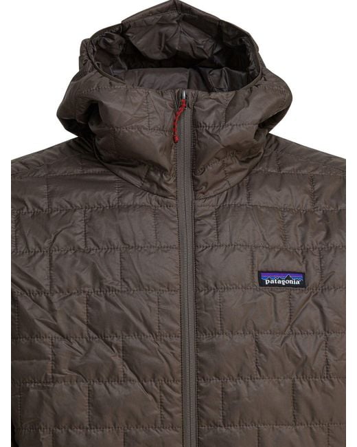 Patagonia "Nano Puff Hoody" Steppjacke in Brown für Herren